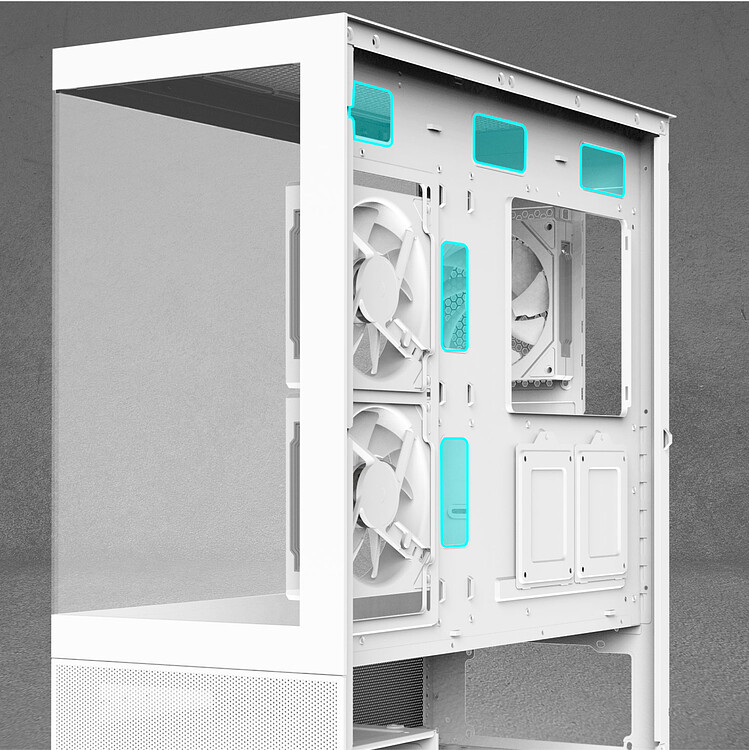 Корпус Zalman Chronix без БП White