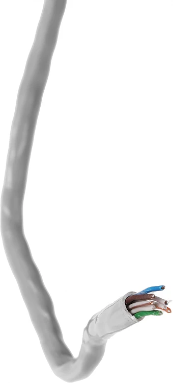 Кабель сетевой Buro BU-CCA-051 305м серый