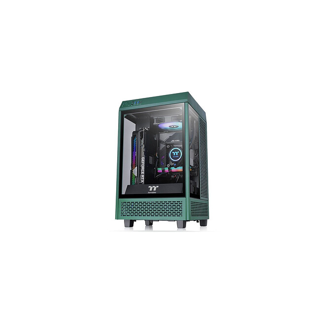 Корпус Thermaltake The Tower 100 Mini Racing Green (CA-1R3-00SCWN-00)