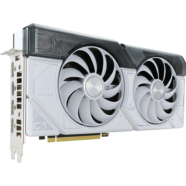 Видеокарта ASUS Dual GeForce RTX 4070 White OC Edition 12GB GDDR6X (DUAL-RTX4070-O12G-WHITE)
