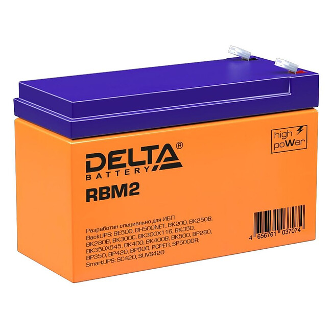 Аккумулятор для ИБП Delta RBM2 Аккумулятор для ИБП Delta RBM2