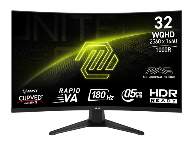 Монитор MSI MAG 325CQF (9S6-3DC11H-090) Монитор MSI MAG 325CQF (9S6-3DC11H-090)