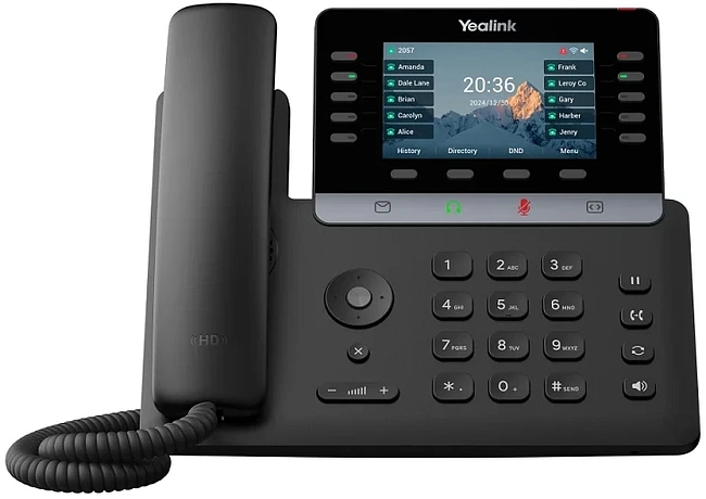 IP-телефон Yealink SIP-T74U черный