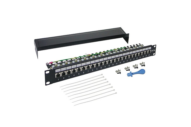 Патч-панель Lanmaster LAN-PPL24S6A