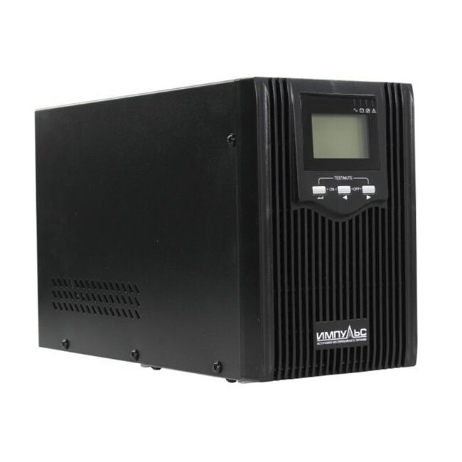 Источник бесперебойного питания Импульс Юниор Про 1000 черный (JT10201)