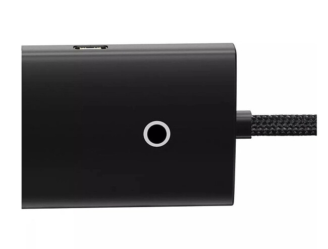 USB-хаб Baseus Lite Series Black (WKQX030201)