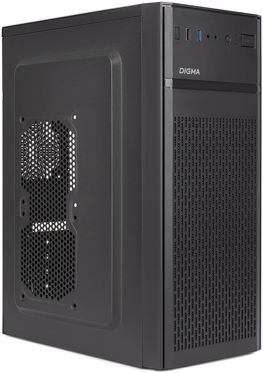 Корпус Digma DCC-MD301 без БП черный