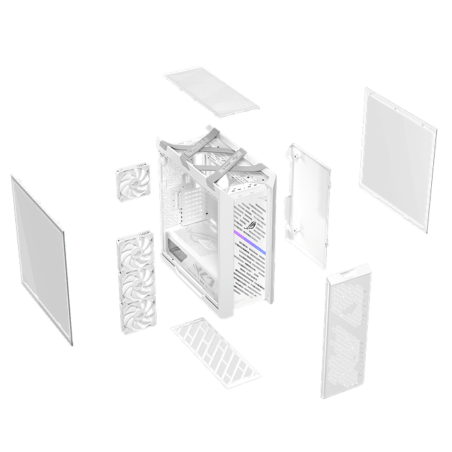 Корпус Asus ROG Strix Helios II GX601S без БП White (90DC00W3-B39000)
