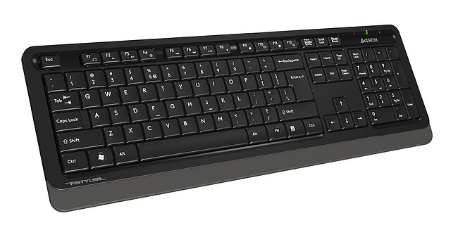 Набор периферии A4Tech Fstyler FG1010S черный/серый