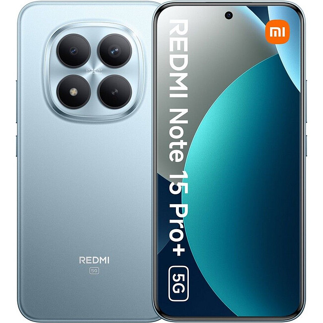 Смартфон Xiaomi Redmi Note 15 Pro+ 5G 12/512Gb синий (MZB0MJIRU)