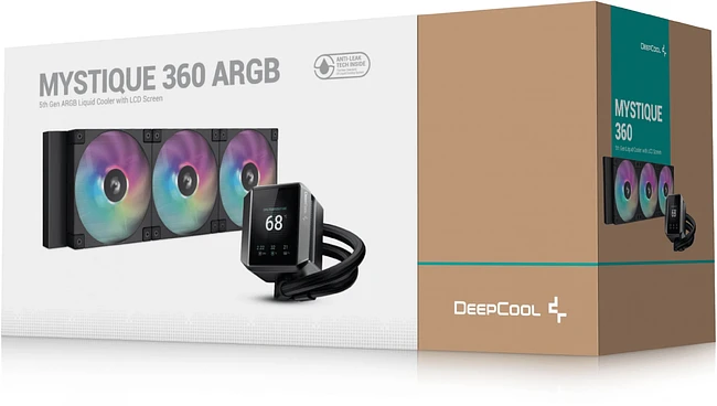 Система жидкостного охлаждения для процессора DeepCool Mystique 360 ARGB черный (R-LX750-BKADSNC-G-1)