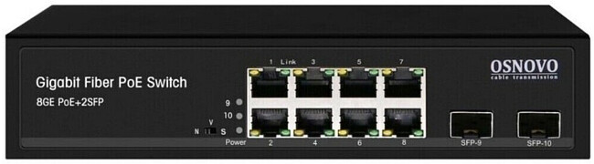 Коммутатор Osnovo SW-80802 150W Коммутатор Osnovo SW-80802 150W