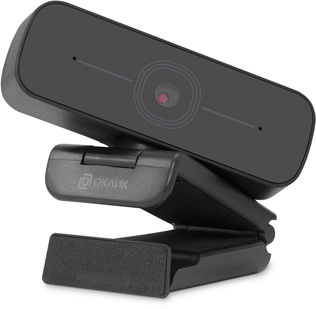 Веб-камера Oklick OK-C001FH черный (1919820)