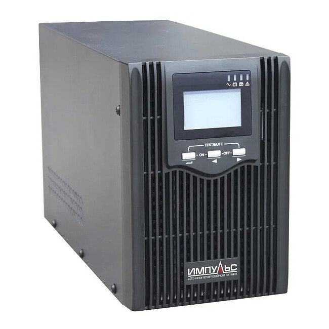 Источник бесперебойного питания Импульс Юниор Про 1000 черный (JT10201)