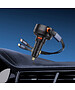 Автомобильное зарядное Baseus Enjoyment Pro U+Retractable C 60W Cluster Black (C00057802111-02)