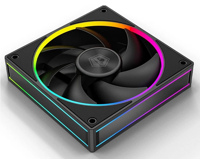 Набор вентиляторов для корпуса ID-Cooling AF-127-ARGB-K Trio Black