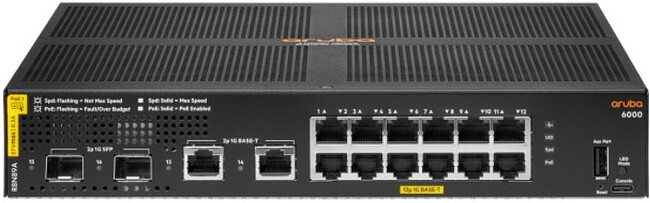 Коммутатор HPE Aruba 6000 12G (R8N89A)