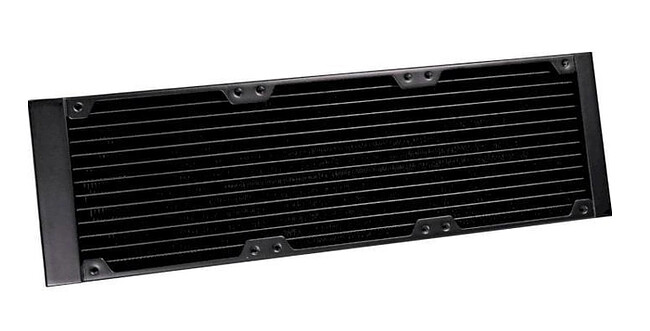 Кулер для процессора Lian Li Galahad II LCD SL-Infinity 360 Black (G89.GA2ALCD36INB.00)