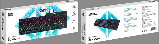 Клавиатура GMNG GG-KB765XP черный (1901096)