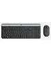 Набор периферии Logitech MK470 графитовый/светло-серый (920-009180)