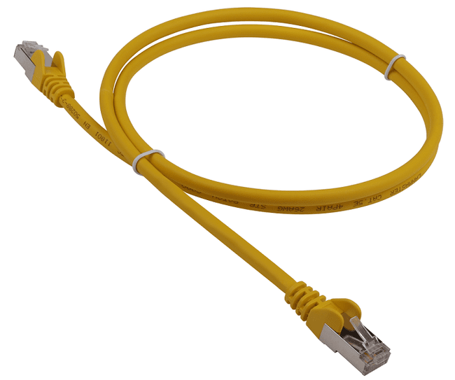 Патч-корд Lanmaster LAN-PC45/S5E-3.0-YL желтый