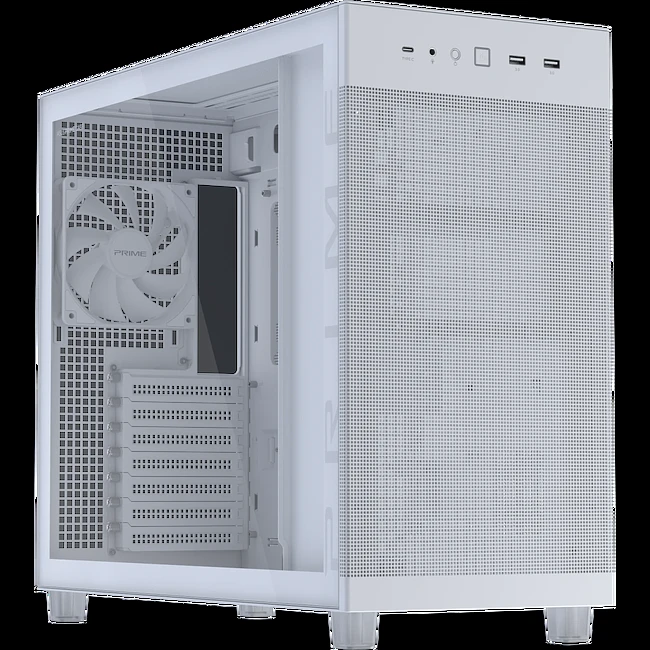 Корпус Asus Prime AP303 TG без БП White (90DC00V3-B39010)