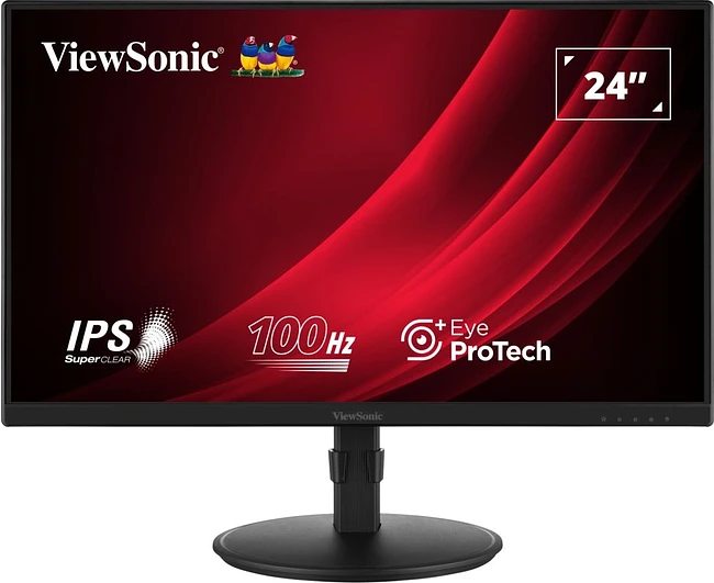 Монитор ViewSonic VA2408-HDJ черный