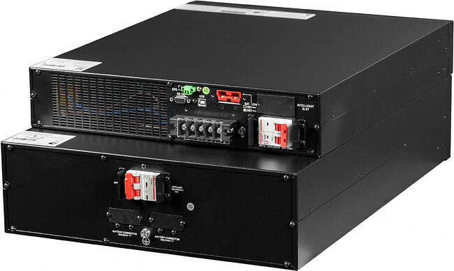 Источник бесперебойного питания Systeme Electric Smart-Save Online SRV 6000ВА (SRVSE6KRTXLI5U)