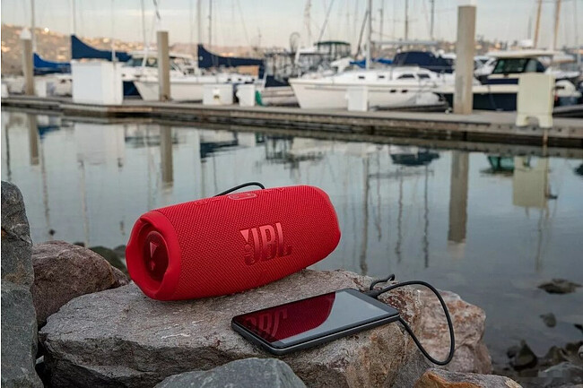 Беспроводная колонка JBL Charge 5 красный (JBLCHARGE5RED)