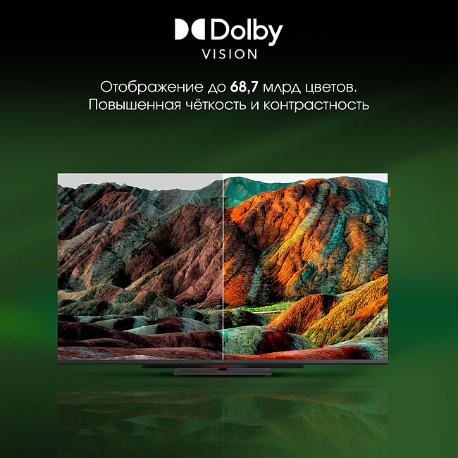 Телевизор Digma Pro 55C черный