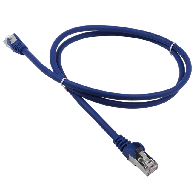 Патч-корд Lanmaster LAN-PC45/S5E-10-BL синий