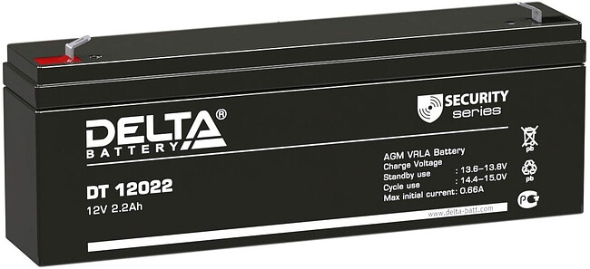 Аккумулятор для ИБП Delta DT 12022