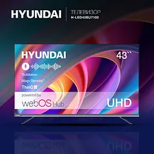 Телевизор Hyundai H-LED43BU7100 серый