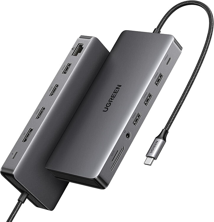 Док-станция Ugreen CM681 Space Gray (15978)