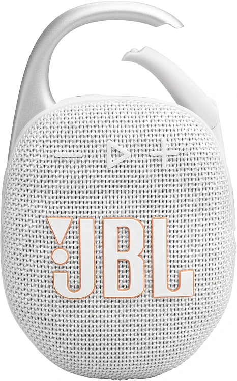 Беспроводная колонка JBL CLIP 5 белый (JBLCLIP5WHT)