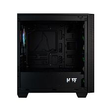 Корпус HAFF Fancy mATX без БП черный