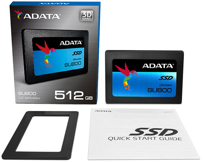 SSD диск A-Data 512GB ASU800SS-512GT-C