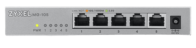 Коммутатор Zyxel MG-105 (MG-105-ZZ0101F)