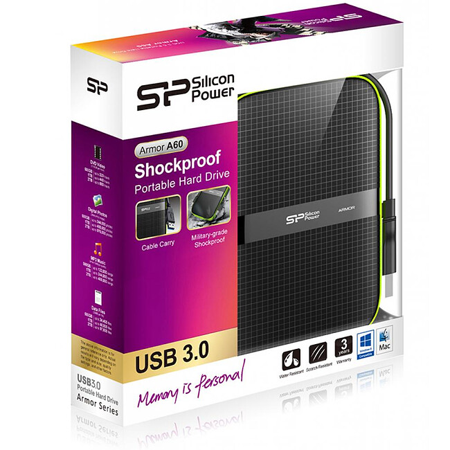 Внешний накопитель Silicon-Power Armor A60 1TB SP010TBPHDA60S3K