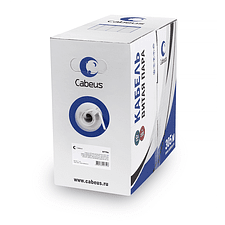 Кабель Cabeus UTP-4P-Cat.5e-SOLID-LSZH-GY серый