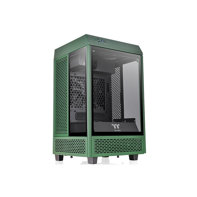 Корпус Thermaltake The Tower 100 Mini Racing Green (CA-1R3-00SCWN-00)