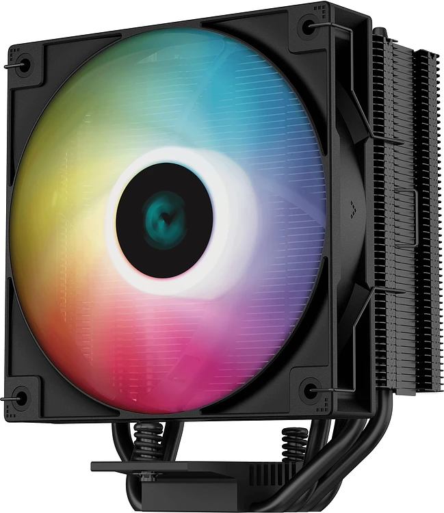 Кулер для процессора DeepCool AG400 BK ARGB BULK черный (R-AG400-BKANMC-BP-NA-2)