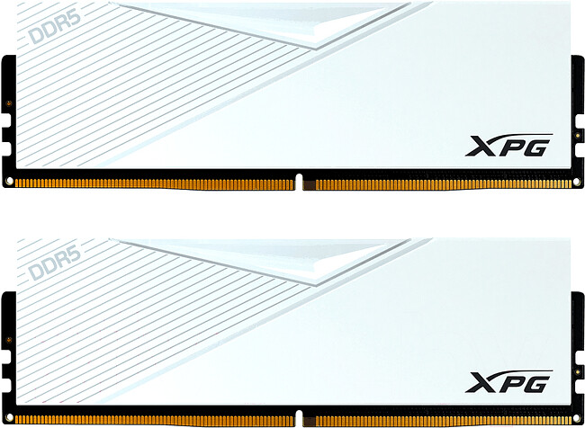 Оперативная память XPG Lancer 2x16GB DDR5 PC5-48000 (AX5U6000C3016G-DCLAWH)