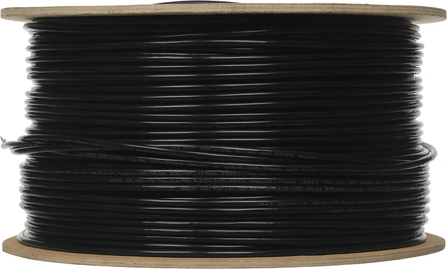 Кабель информационный NTSS NTSS-OUT-UTP4-5Е-PE-BL черный