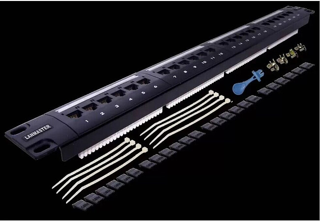 Патч-панель Lanmaster LAN-PPL24U6