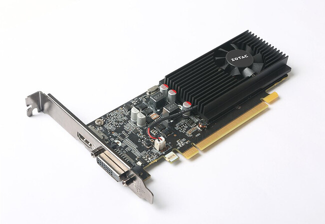 Видеокарта Zotac GT1030 2GB GDDR5 RTL (ZT-P10300A-10L)