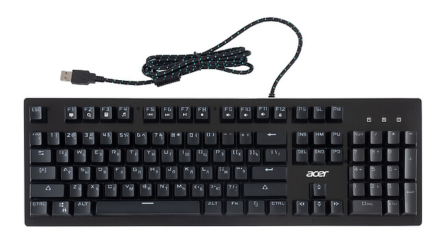 Клавиатура Acer OKW127 черный (ZL.KBDEE.00H)