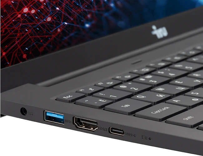 Ноутбук iRU Strato 15ALID4 Black (2168039)