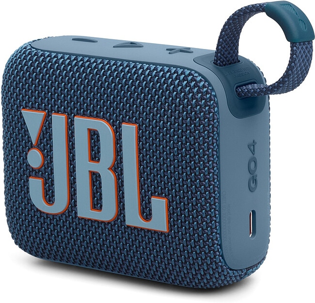 Беспроводная колонка JBL Go 4 Blue (JBLGO4BLU)