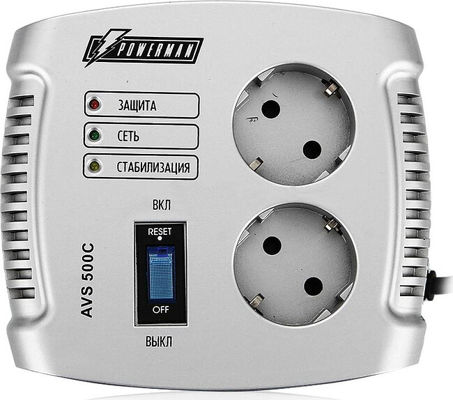 Стабилизатор напряжения PowerMan AVS 500C